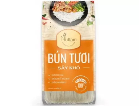 Bún Tươi Sấy Khô Nuffam Gói 400G