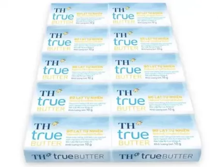 Bơ lạt tự nhiên TH True Milk Vỉ 10 góix 10g